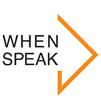 Логотип WhenSpeak