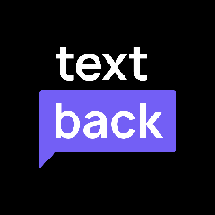 Логотип TextBack