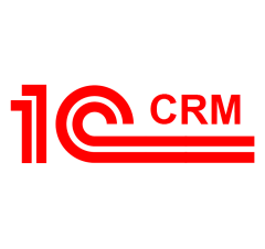 Логотип CRM-системы 1C:CRM