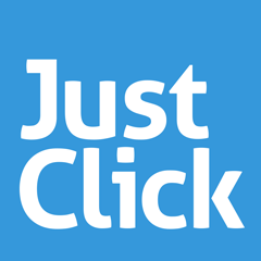 Логотип LMS-системы JustClick