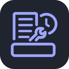 Логотип системы KRIT EAM: Мобильный ремонтник