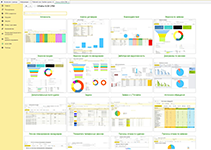 Визуализация аналитических отчетов и KPI отдела продаж в CRM-системе АСМ CRM