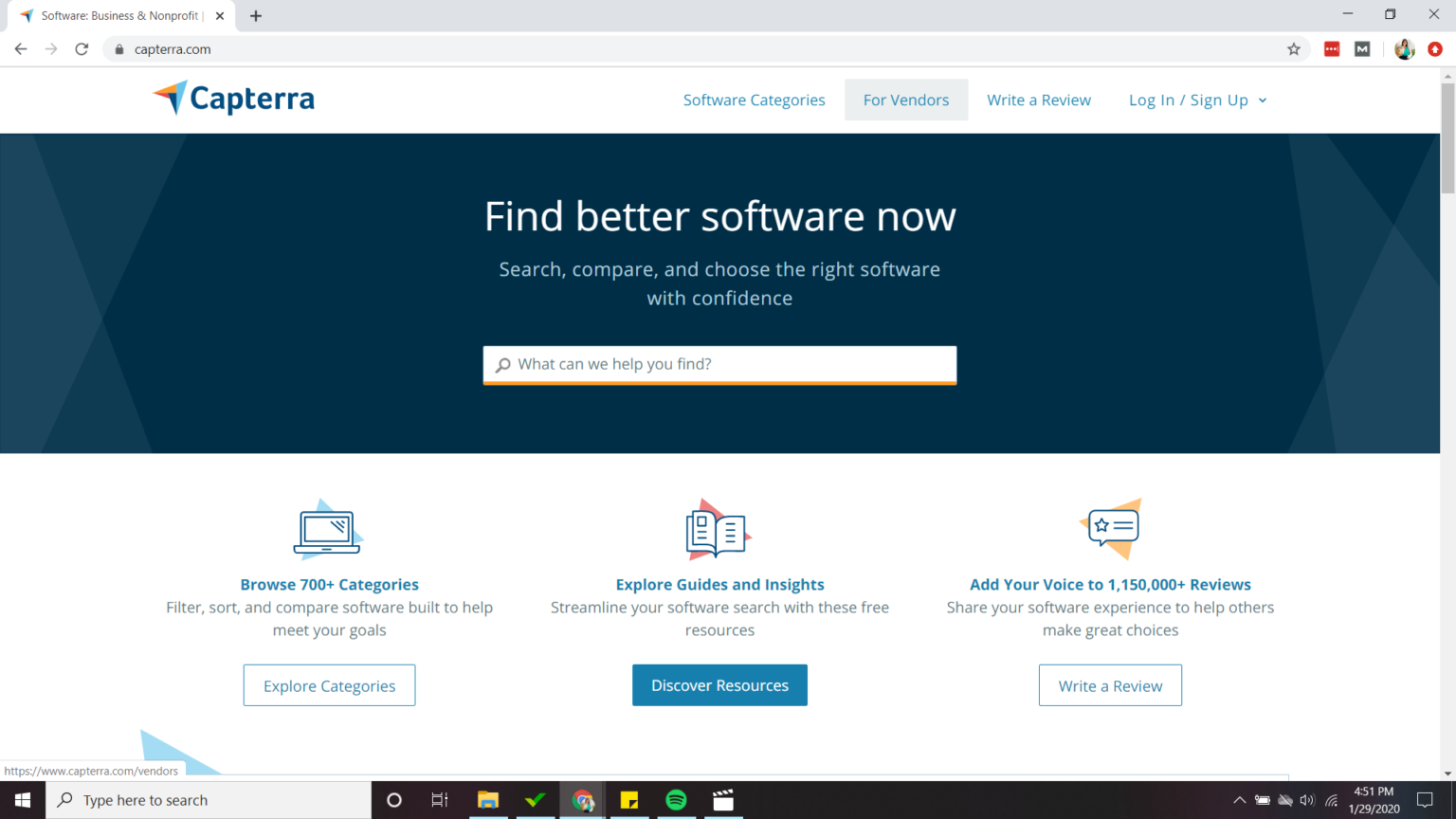Поиск и сравнение бизнес-решений от разработчиков из стран ОЭСР на платформе Capterra