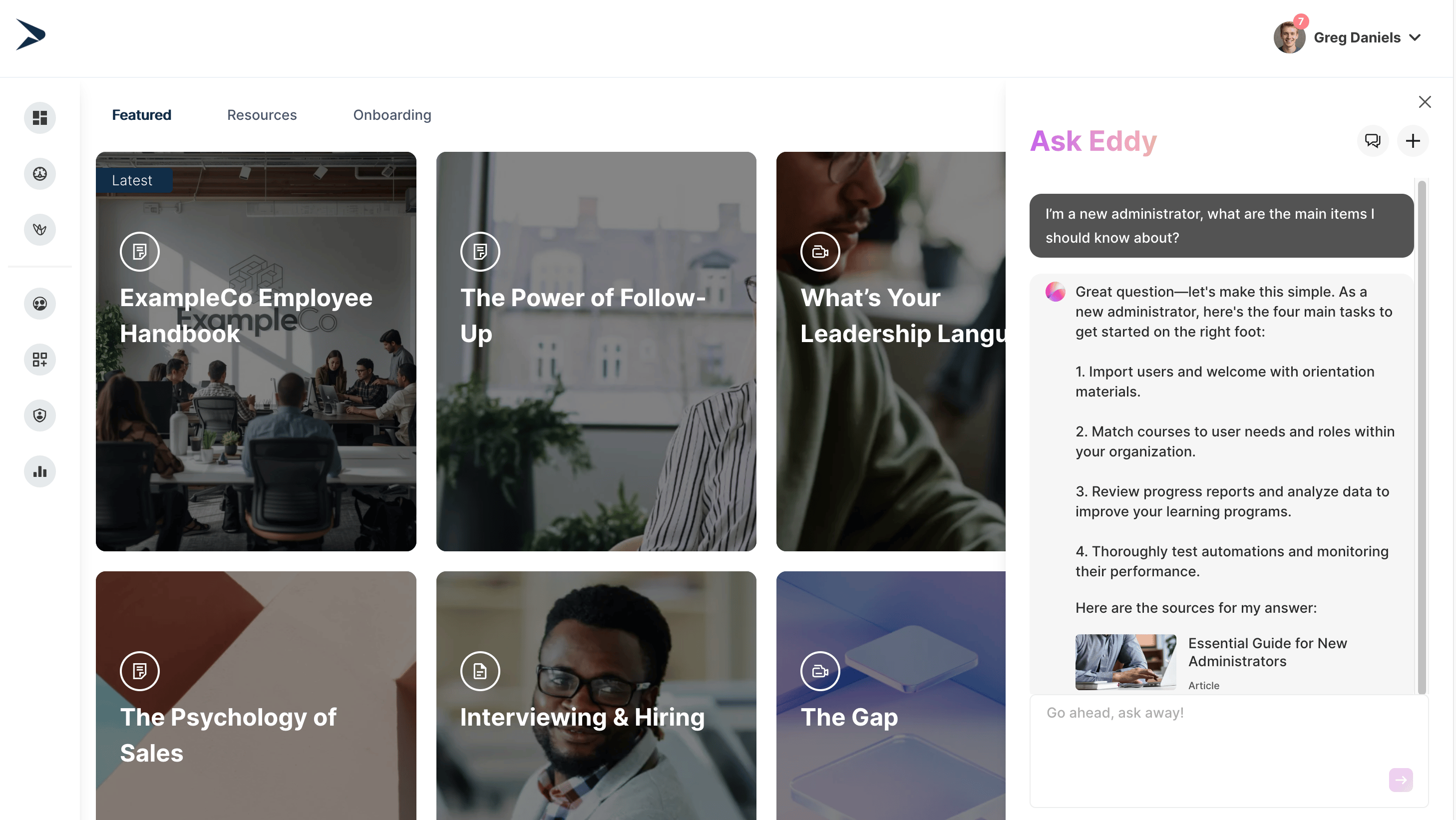 Централизованное управление обучением с ИИ в платформе Continu