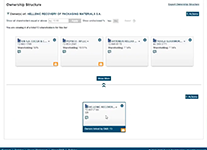 Анализ структуры владения компанией-поставщиком в модуле оценки рисков Dun & Bradstreet OnBoard