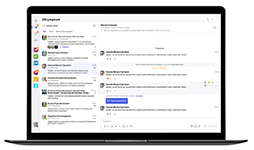 Поддержка общения и рабочего взаимодействия в интеллектуальном корпоративном портале Directum Omni