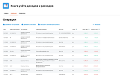 Учёт и категоризация поступлений и списаний в электронной КУДиР от Эвотор