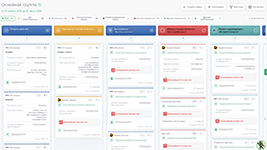 Визуализация и контроль статусов заявок пациентов по каналам поступления в CRM‑модуле Future IT Dent