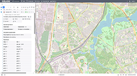 Онлайн-отслеживание местоположения автомобиля с анализом данных датчиков в модуле мониторинга Gelios