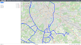 Мониторинг пути следования транспорта с отображением на карте в Gelios