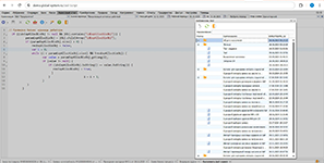 Проверка принадлежности дебитора к бизнес-единице в модуле Jexl-скриптов системы Global ERP
