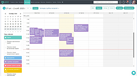 Календарь для эффективной организации работы юриста на юридической платформе Jeffit