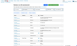 Работа с заявками на обслуживание в системе управления ТОиР КСУТО