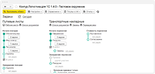 Электронные перевозочные документы в 1С в программном продукте Контур.Логистика