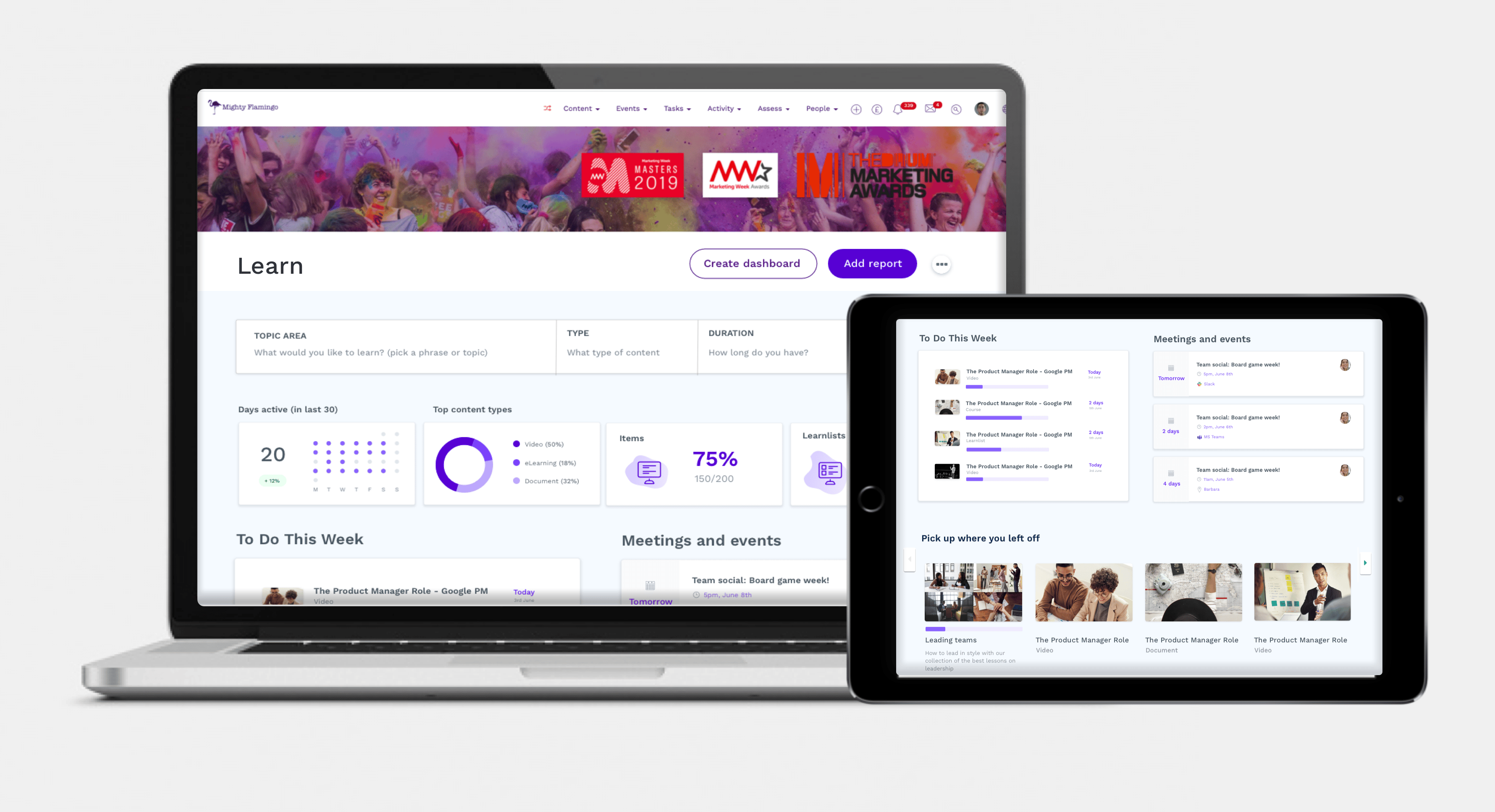 Персонализация образовательных траекторий с геймификацией в облачной LMS Learn Amp от Rise To