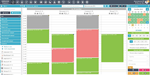 Планирование графика работы и приёмов медицинского персонала в медицинской административной системе MEDODS