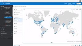 Визуализация данных на карте в облачной аналитической BI-системе Oracle Analytics Cloud