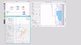 Кластеризация объектов выборки и визуализация результатов анализа в аналитической платформе Orange