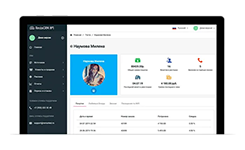 Подробный просмотр профиля гостя с историей заказов и метриками визитов в CRM-системе для ресторанов РеМаркед