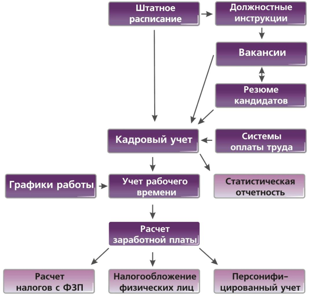 Автоматизация сквозного процесса кадрового учёта и расчёта зарплаты в HRM‑системе Рули24 Управление персоналом