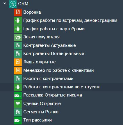 Навигация по CRM‑модулю с доступом к воронке, лидам и сделкам в системе управления торговлей Рули24 Управление торговлей