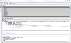 Программный код с аналитической модели в программном продукте для исследования данных SAS Enterprise Miner