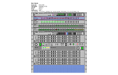 Визуализация компоновки серверной стойки (SC42-1000) с детализацией оборудования в СДИ Базис
