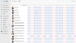Управление рабочим графиком в системе кадрового делопроизводства Saby HRM