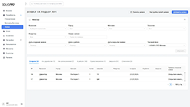 Анализ заявок на подбор руководителей с сортировкой по городам в SolvoPro