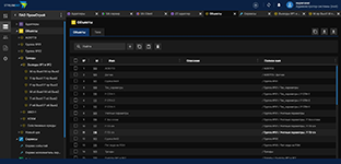 Управление списком объектов и тегов системы мониторинга в модуле «Объекты» StreamDat