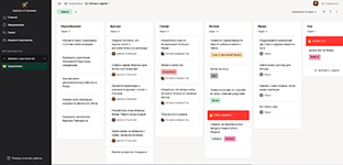 Управление проектами команды и распределение задач в системе управления Strive