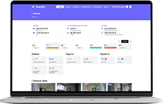 Главная страница в системе управления строительными и ремонтными работами Stworka