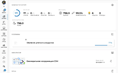 Просмотр сводной аналитики по обучению, прогрессу и бонусному балансу в EdTech-платформе Unicraft