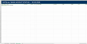 Анализ статуса банковских счетов партнёров в отчёте сервиса проверки контрагентов VATify.eu