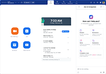 Деловое взаимодействие с применением корпоративного мессенджера Zoom Workspace